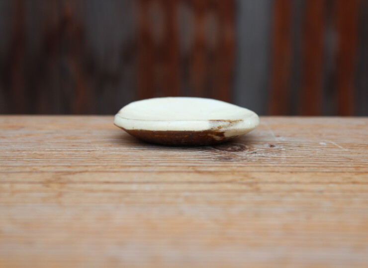 粉引石目箸置Ｂ