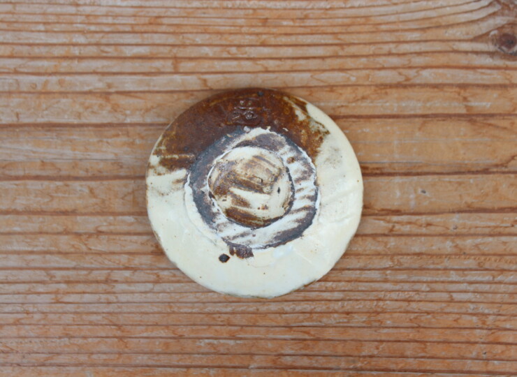 粉引石目箸置Ｂ