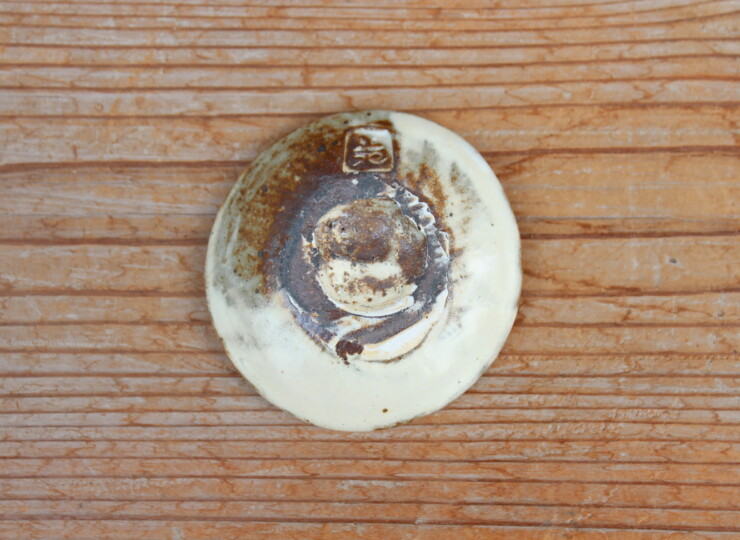 粉引石目箸置Ｄ