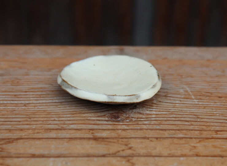 粉引石目箸置Ｅ