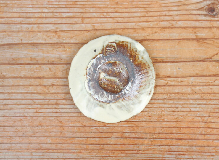 粉引石目箸置Ｅ