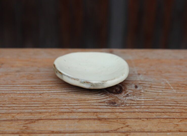 粉引石目箸置Ｇ