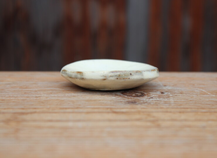 粉引石目箸置Ｇ