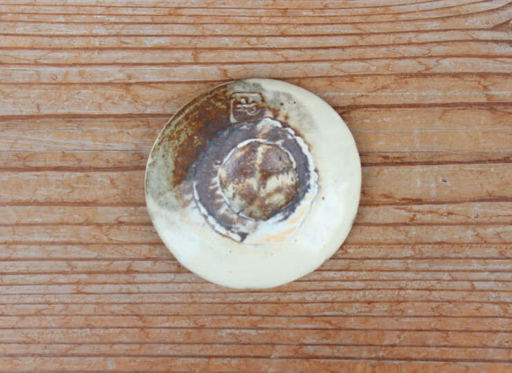 粉引石目箸置Ｇ