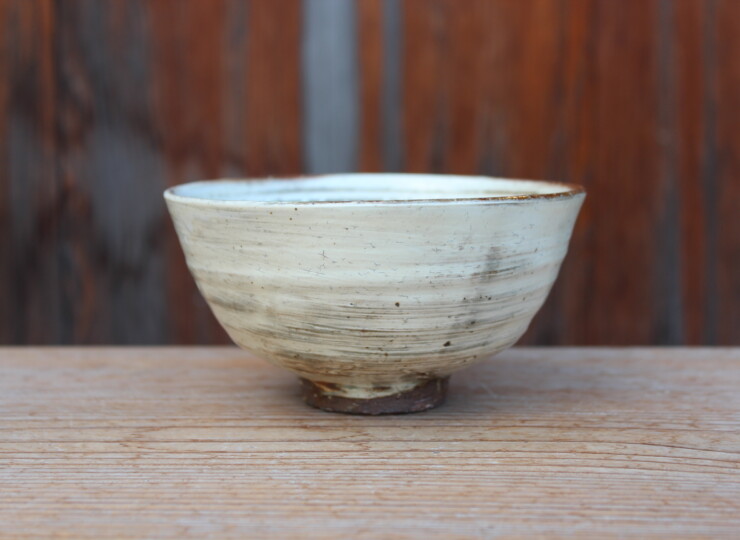 刷毛目象嵌深鉢Ｃ