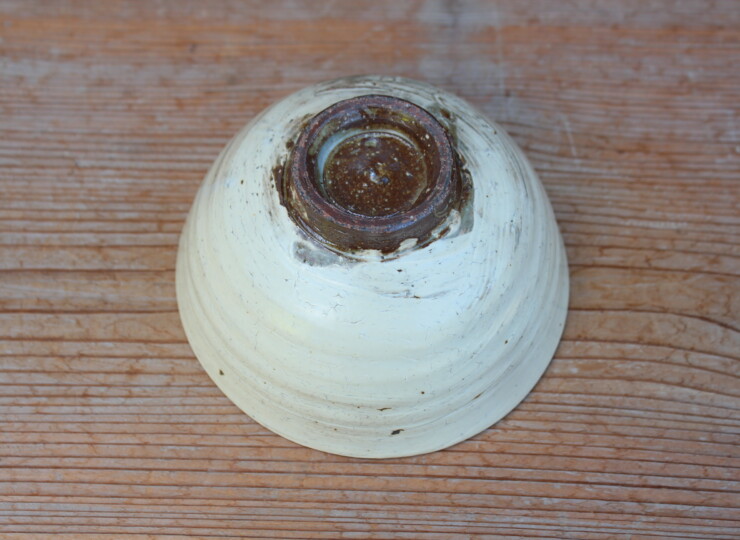 刷毛目象嵌深鉢Ｃ