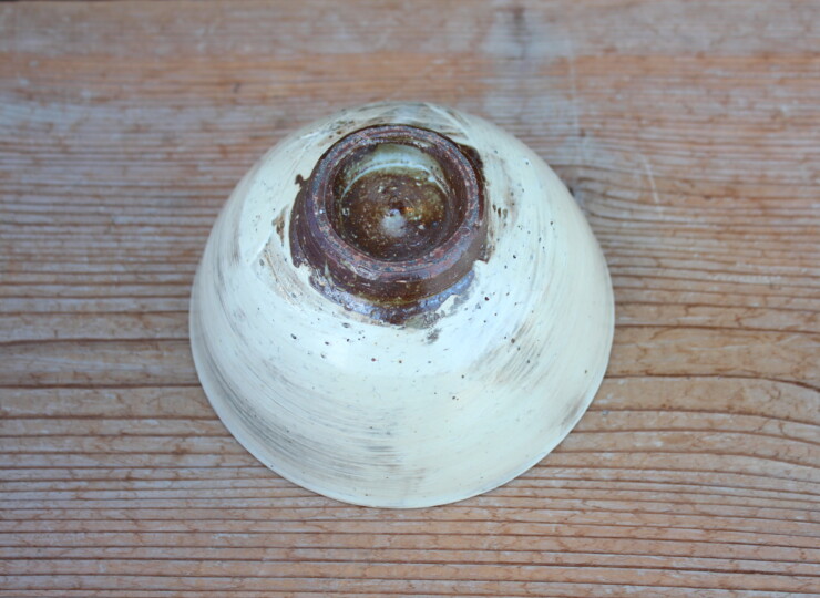 刷毛目象嵌深鉢Ｄ