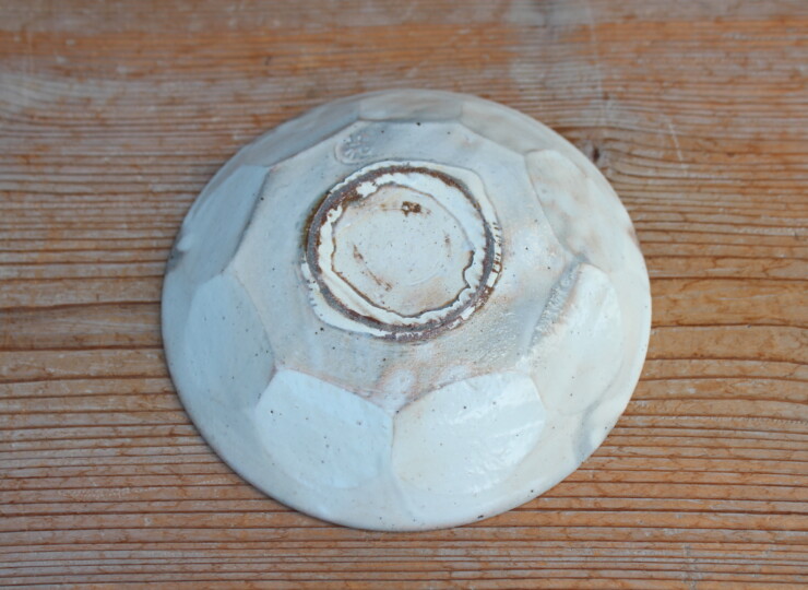 粉引面取平鉢Ｓ