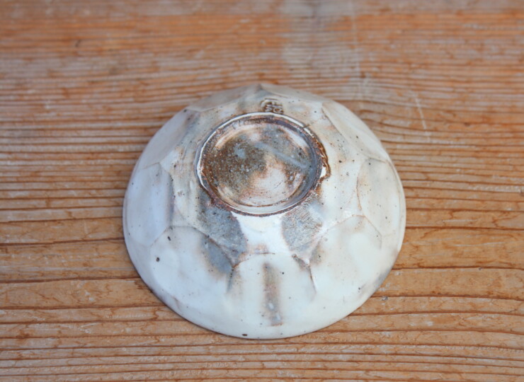 粉引面取平小鉢Ｉ