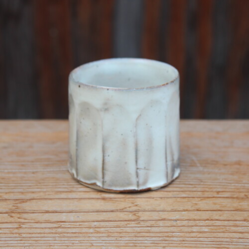 粉引面取湯呑Ｐ