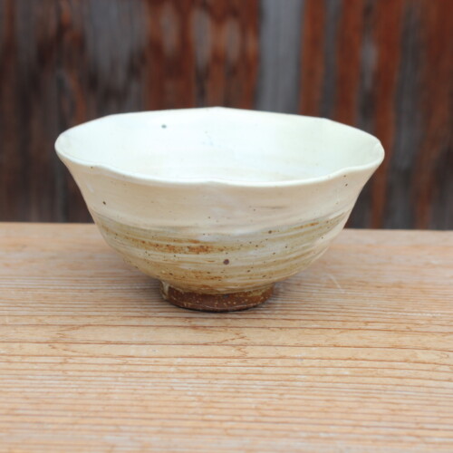 刷毛目輪花鉢Ｂ