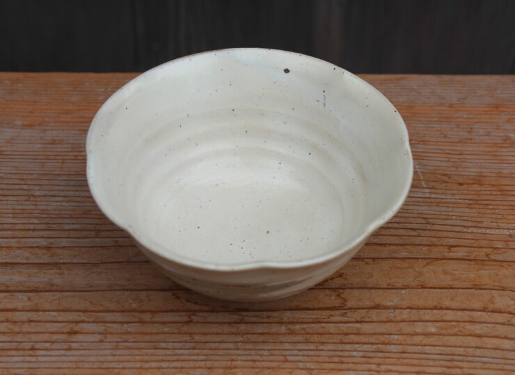 刷毛目輪花鉢Ｂ