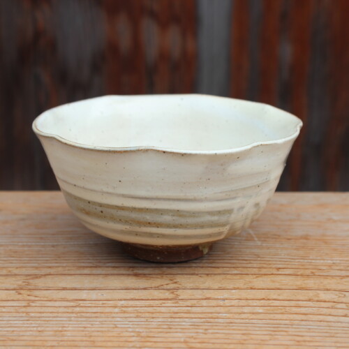 刷毛目輪花鉢Ｄ