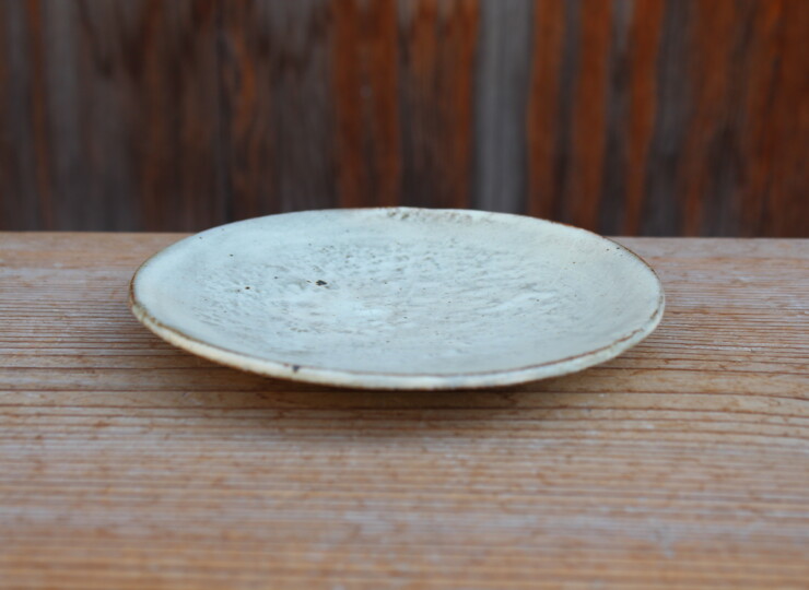 刷毛目石目皿Ｂ