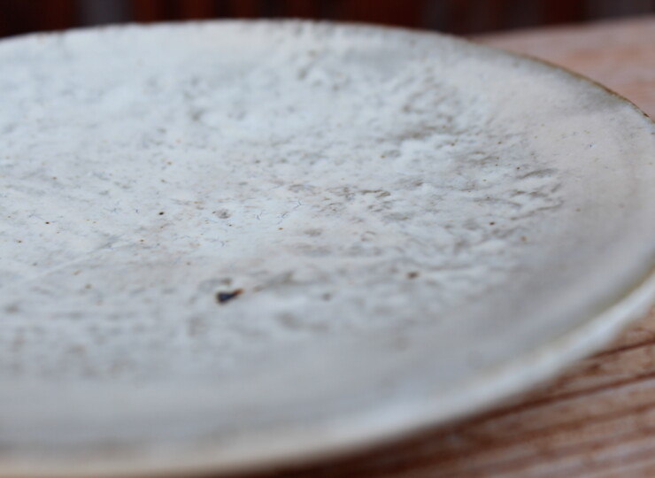 刷毛目石目皿Ｂ