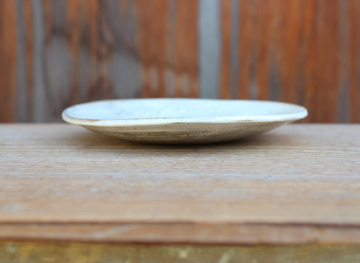 刷毛目石目皿Ｄ