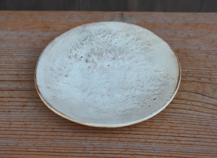 刷毛目石目皿Ｄ