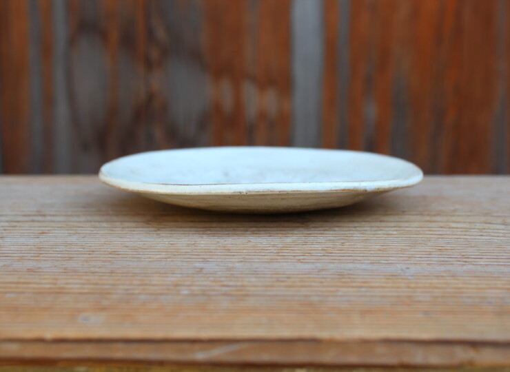 刷毛目石目皿Ｆ