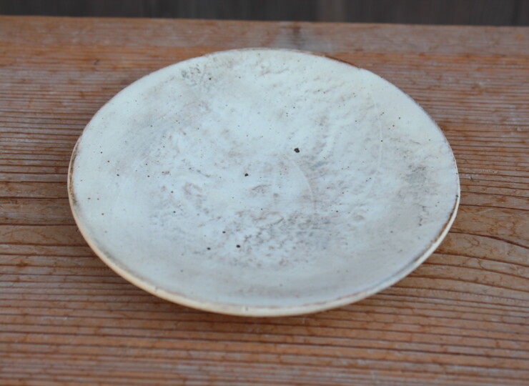 刷毛目石目皿Ｇ