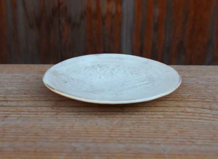 刷毛目石目皿Ｊ