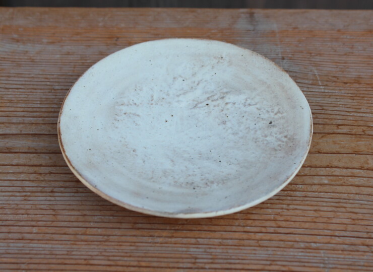 刷毛目石目皿Ｊ