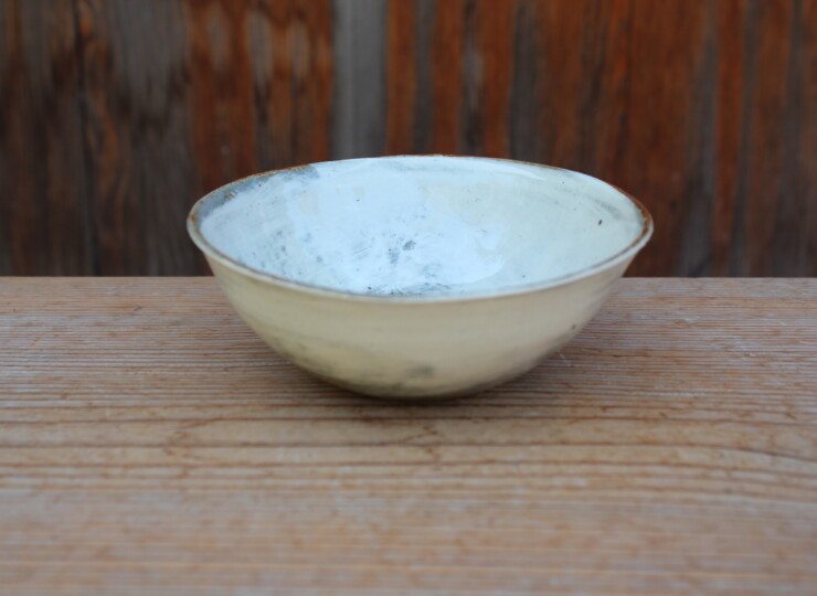 刷毛目石目鉢Ｇ