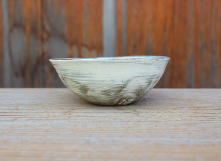 刷毛目石目鉢Ｇ