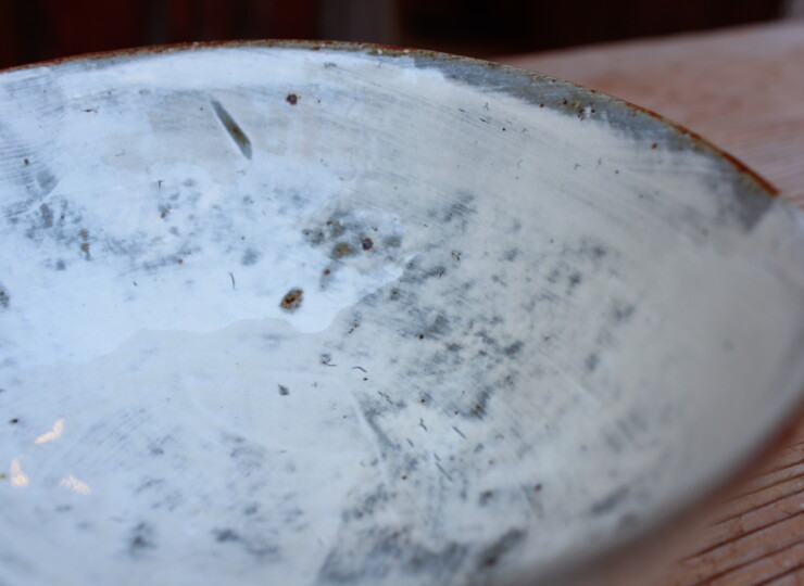 刷毛目石目鉢Ｇ