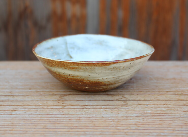 刷毛目石目鉢Ｈ