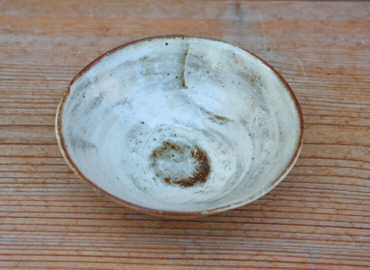 刷毛目石目鉢Ｈ