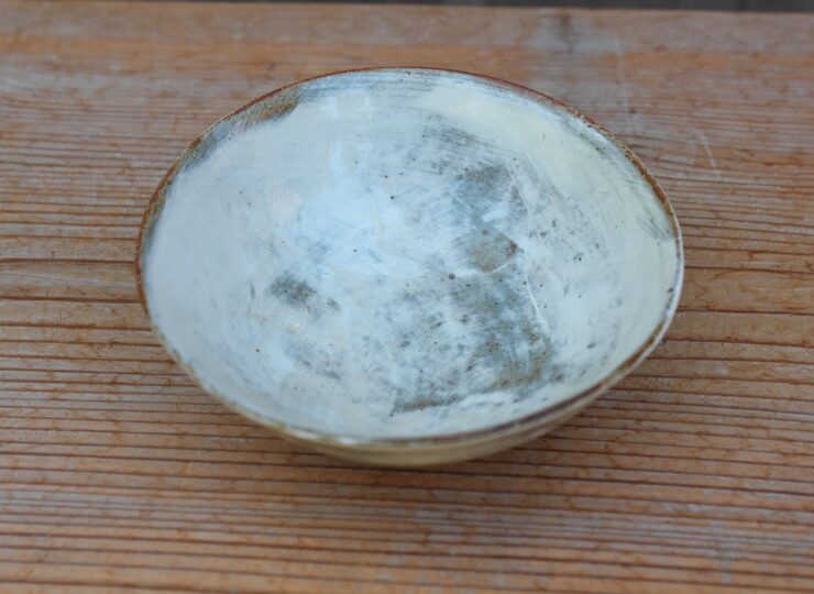 刷毛目石目鉢Ｉ