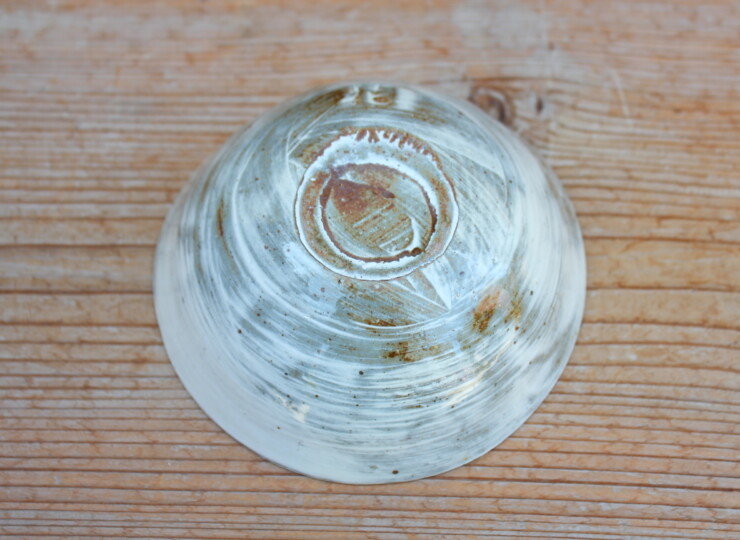 刷毛目石目鉢Ｉ